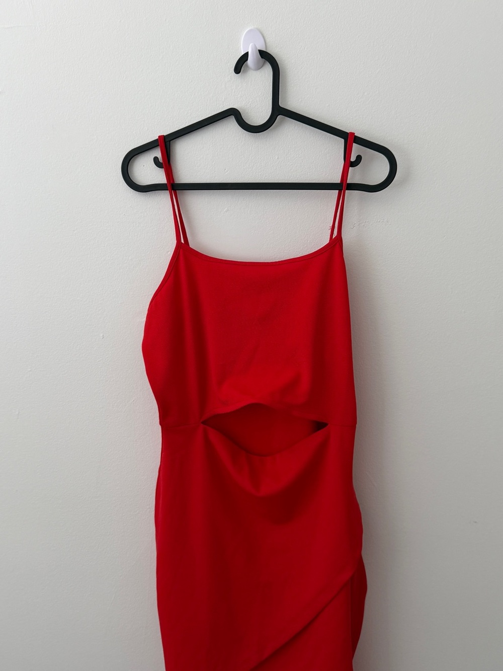 Red Cutout Mini Dress - Women Dresses Mini